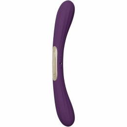 LELO Boomerang wibrator dwustronny fioletowy silikon wodoodporny