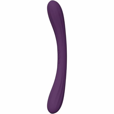 LELO Boomerang wibrator dwustronny fioletowy silikon wodoodporny