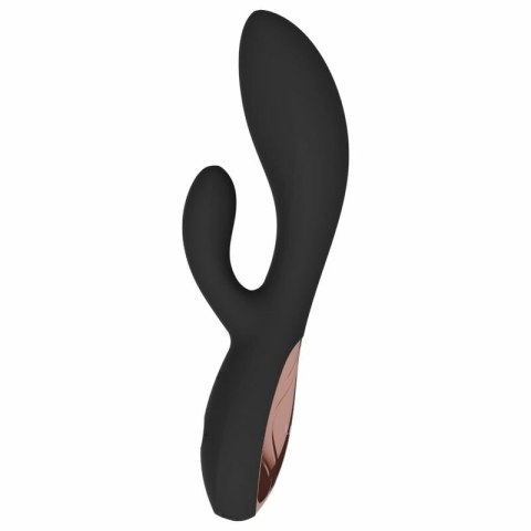 LELO INA Thrust Rabbit czarny - wibrujący model z funkcją ruchu