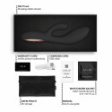 LELO INA Thrust Rabbit czarny - wibrujący model z funkcją ruchu