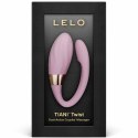 LELO Tiani Twist masażer dla par, miękki silikon, rożowy, wodoodporny