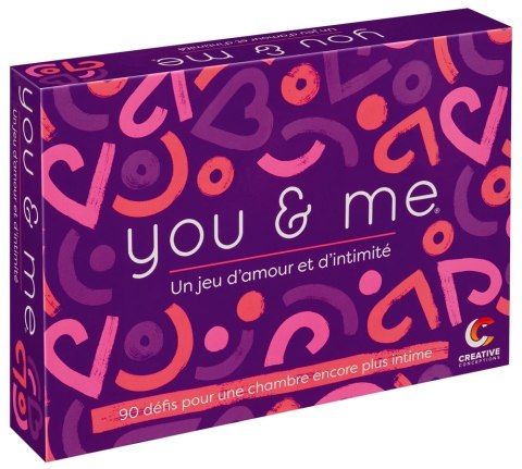 You & Me gra dla par wersja francuska 90 kart z zadaniami