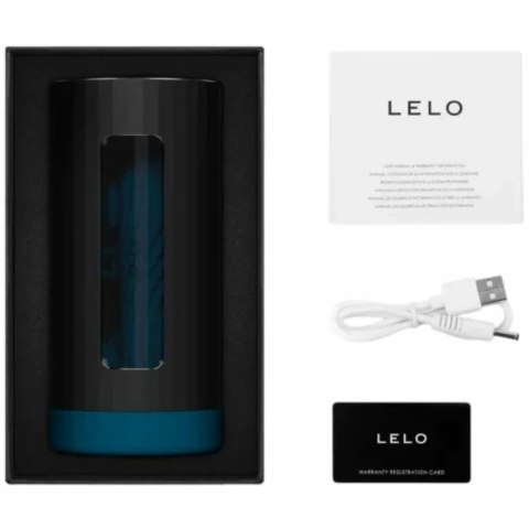 LELO F1S V3 XL Zielono-niebieska konsola intymna z aplikacją