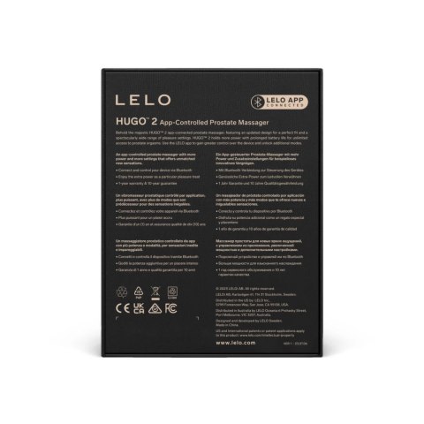 LELO Hugo 2 zielony - masażer do stymulacji prostaty z aplikacją