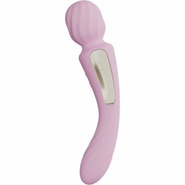 LELO SWITCH Wanda - Wibrator dwustronny z podwojnym systemem sterowania, miękki roż