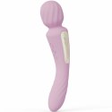 LELO SWITCH Wanda - Wibrator dwustronny z podwojnym systemem sterowania, miękki roż