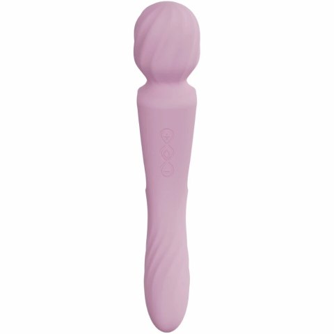 LELO SWITCH Wanda - Wibrator dwustronny z podwojnym systemem sterowania, miękki roż
