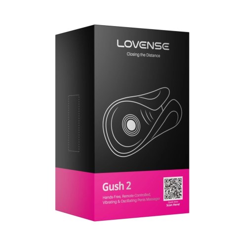 Lovense Gush 2 Oscylacyjna Nakładka Intymna, Silikonowa, Gradient