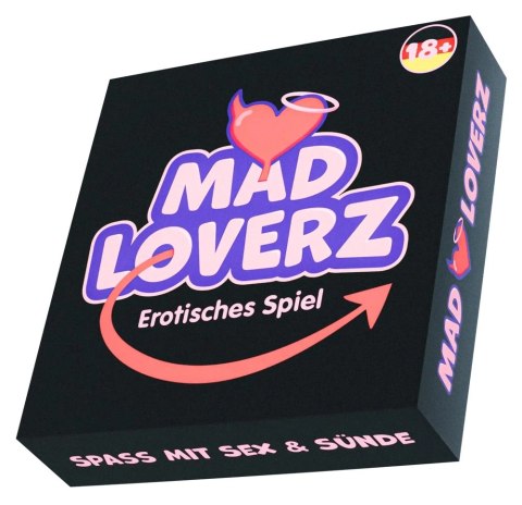 MadLoverz Gra dla Par - Zestaw Angielski, 56 Kart, Akcesoria