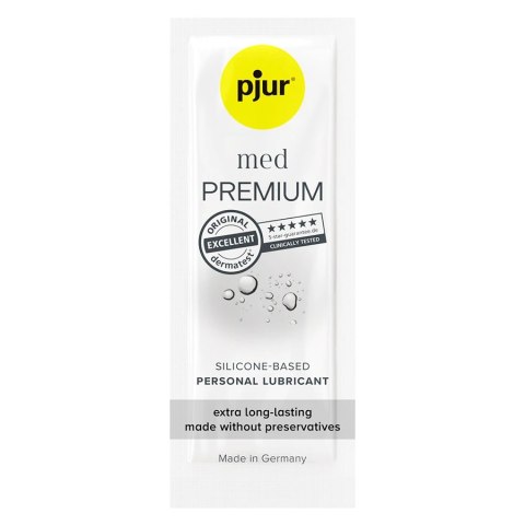 Pjur Med Lubrykant Silikonowy 1,5 ml - Długotrwały, Bezzapachowy