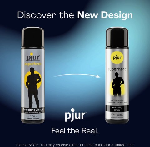 Pjur Superhero Glide żel intymny wodny z miłorzębem 100ml