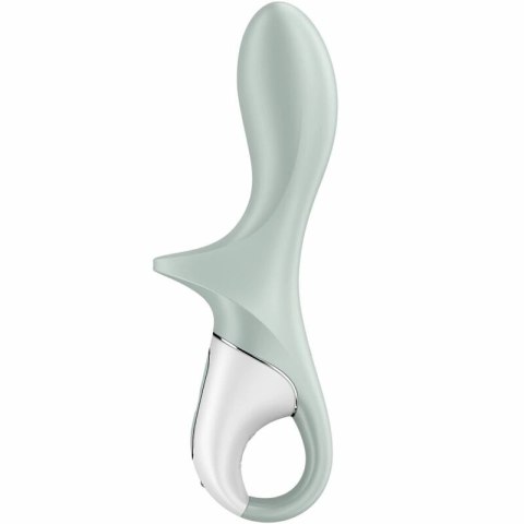 Satisfyer Air Pump Booty 3 szarozielony - anatomiczny model z funkcją powiększania