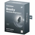 Satisfyer Booty Absolute Beginners 1 silikonowy model anatomiczny 7,5 cm czarny