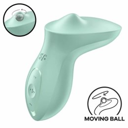 Satisfyer Exciterrr Lay-On urządzenie pulsujące Mint, silikon, wodoodporne
