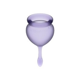 Satisfyer Feel Good Kubeczek Menstruacyjny Fioletowy 15ml+20ml Zestaw