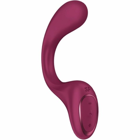 Satisfyer G For Goddess 2 Rabbit, silikonowy, 60 programow, bordeaux
