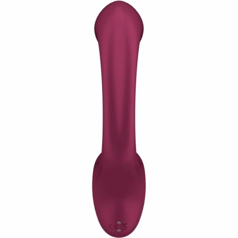 Satisfyer G For Goddess 2 Rabbit, silikonowy, 60 programow, bordeaux