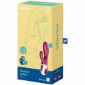 Satisfyer Heated Affair - wibrator punktu G z funkcją podgrzewania, rożowy