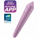 Satisfyer Ultra Power Bullet 8 Lilac - mini urządzenie wibrujące z aplikacją