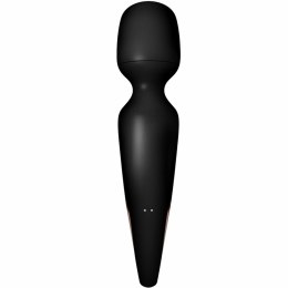 Satisfyer Wand-erland Czarny - Masażer Wibracyjny XXL, 50 Trybow, IPX7