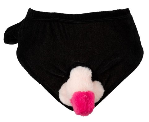 Svenjoyment Briefs Czarny Model z Nadmuchiwanym Elementem Dekoracyjnym One Size