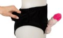Svenjoyment Briefs Czarny Model z Nadmuchiwanym Elementem Dekoracyjnym One Size