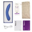 We-Vibe Rave 2 niebieski - wibrator punktowy G, wodoodporny, aplikacja