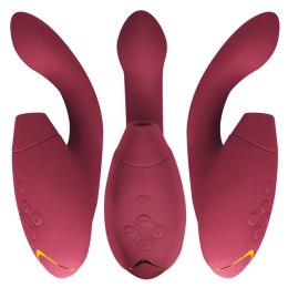 Womanizer Duo 2 Bordeaux - Zaawansowany Stymulator Powietrzno-Wibracyjny IPX7