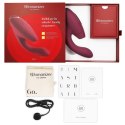 Womanizer Duo 2 Bordeaux - Zaawansowany Stymulator Powietrzno-Wibracyjny IPX7