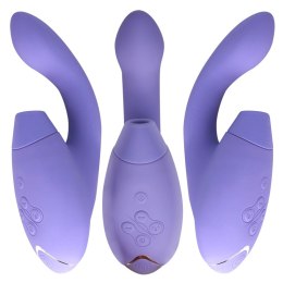 Womanizer Duo 2 Liliowy - System podwojnej stymulacji, silikon medyczny