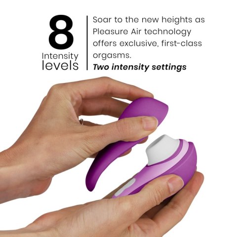 Womanizer Liberty 2 Violet - Kompaktowy model z falami ciśnieniowymi