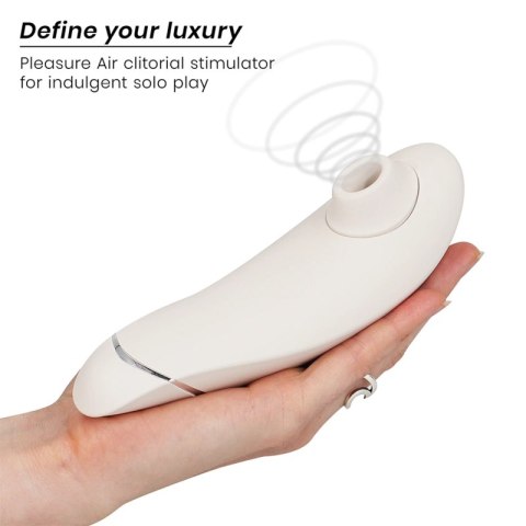 Womanizer Premium 2 - stymulator powietrzny, szary, 14 poziomow, IPX7