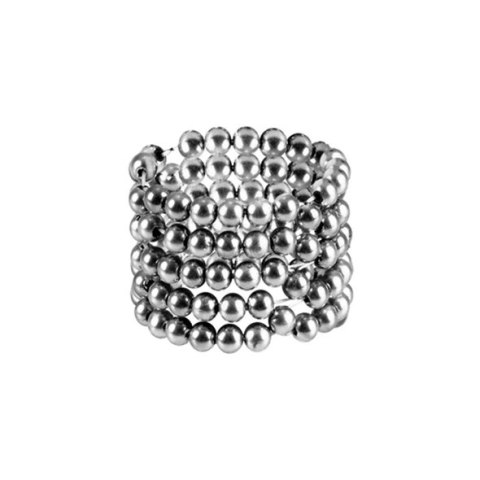 CalExotics Ultimate Stroker Beads silikonowy pierścień z kulkami