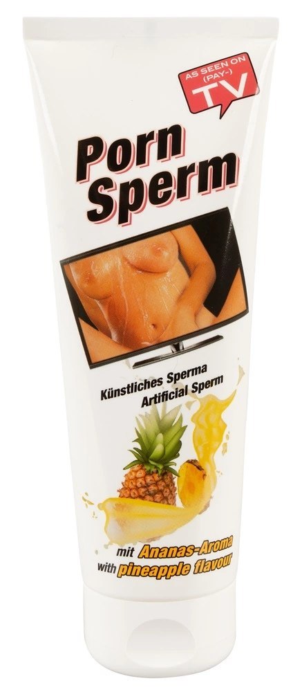 Cobeco Porn Sperm Pineapple żel intymny wodny 250 ml aromat ananasowy