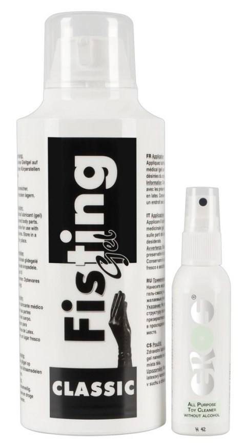 EROS żel specjalistyczny do elastyczności 500ml + płyn czyszczący 50ml
