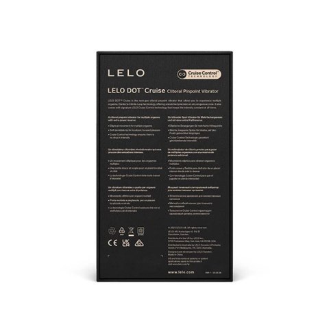 LELO DOT Cruise Peach - Precyzyjny model punktowy, silikonowy, 165 mm