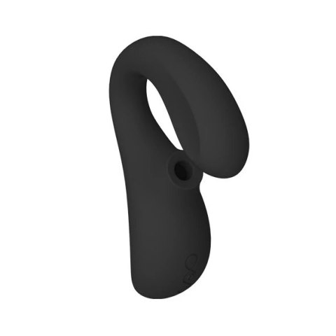 LELO Enigma Black - hybrydowy stymulator soniczny, 8 trybow, silikon