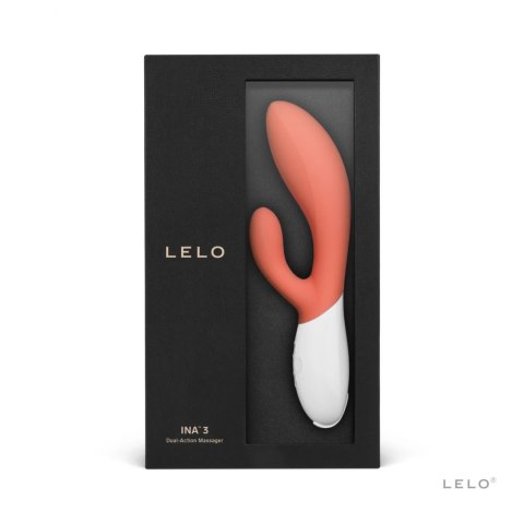LELO Ina 3 Coral - zaawansowany model z 10 trybami pracy, wodoodporny