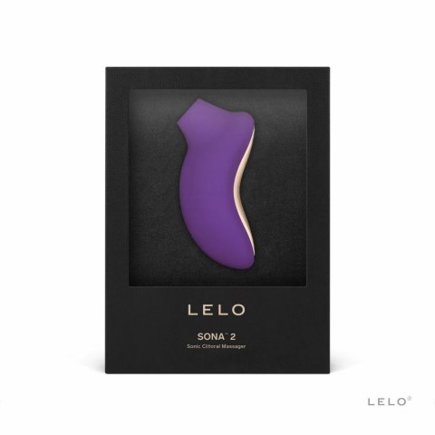 LELO Sona 2 Purple - stymulator soniczny z 12 trybami, wodoodporny