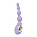 LELO Soraya Beads fioletowe - anatomiczne koraliki do masażu, silikon