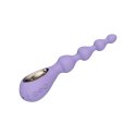 LELO Soraya Beads fioletowe - anatomiczne koraliki do masażu, silikon