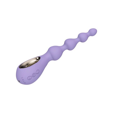 LELO Soraya Beads fioletowe - anatomiczne koraliki do masażu, silikon