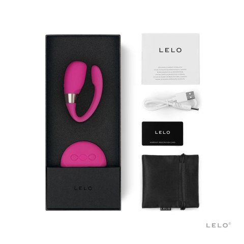 LELO Tiani 3 Cerise - bezprzewodowa maszyna intymna dla par, wodoodporna