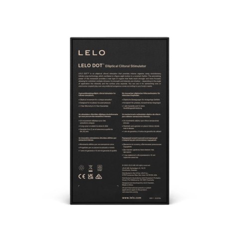 Lelo Dot Aqua - Precyzyjna Maszyna Intymna z Technologią Infinite Loop