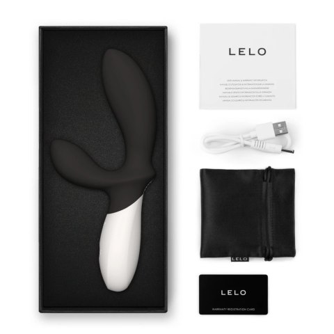Lelo Loki Wave 2 Black - masażer anatomiczny z technologią WaveMotion