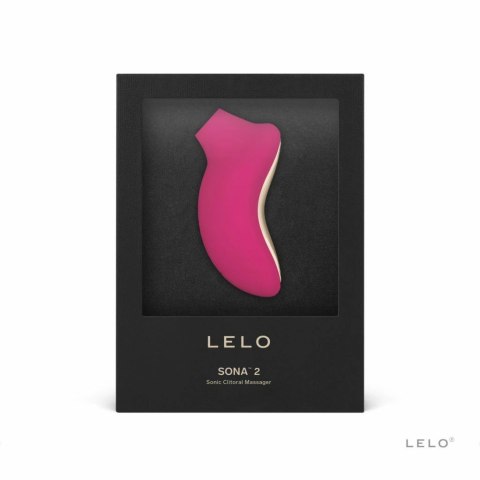 Lelo Sona 2 Cerise - soniczny stymulator z 12 trybami, wodoodporny