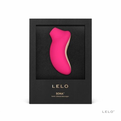 Lelo Sona Cerise - Stymulator soniczny, 8 trybow, wodoodporny