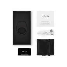 Lelo Tor 3 Czarny - Pierścień wibrujący, sterowany aplikacją, silikon