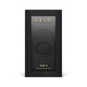 Lelo Tor 3 Czarny - Pierścień wibrujący, sterowany aplikacją, silikon