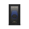 Lelo Tor 3 Niebieski - Pierścień wibrujący, sterowany aplikacją, silikon